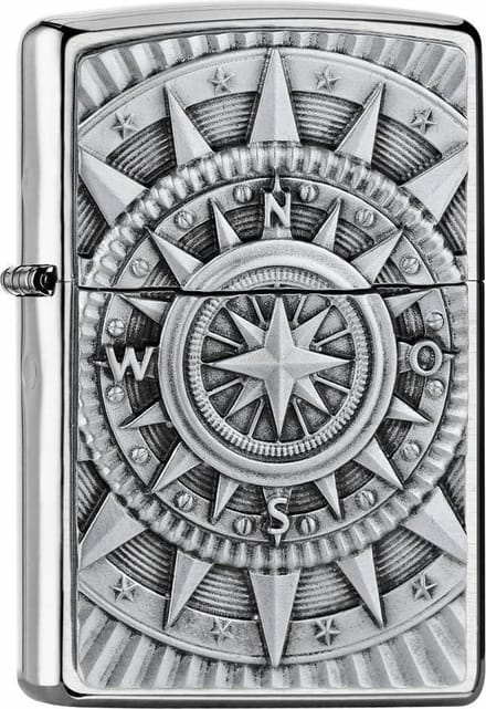 Aansteker Zippo Compass Emblem