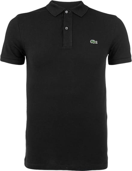 Lacoste heren polo shirt zwart