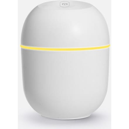 Ultrasone luchtbevochtiger Mini draagbare etherische olie aromatherapie diffuser voor thuiskantoor auto 220 ml wit