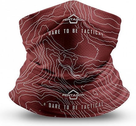 Pentagon Skiron "Topographic Map" Neck Gaiter