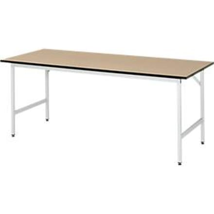 Werktafel - MDF-plaat - B 2000 x D 800 x H 800-850 mm - beuken plaat