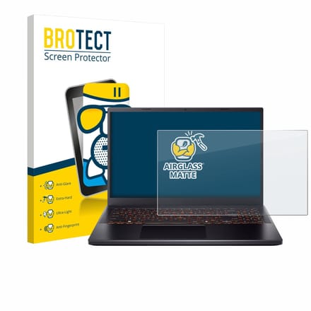 BROTECT - Screenprotector voor Acer Nitro V 15 - Folie Beschermfolie Beschermglas matte
