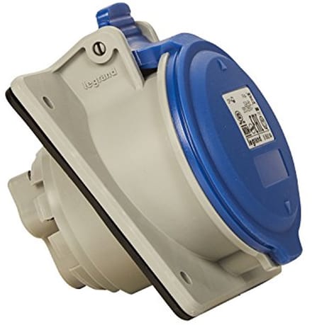 Inbouwstopcontact CEE 32A 3-polig met IP44 Bescherming
