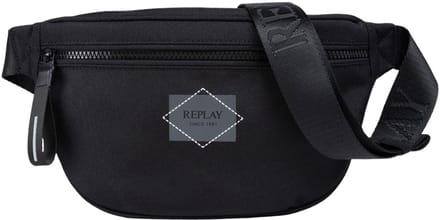 REPLAY schoudertas Crossbody Bag Black zwart