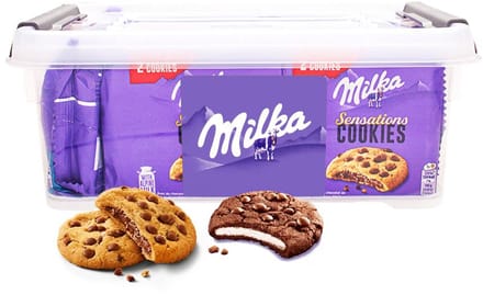 Milka Sensations Chocolade & Oreo - koekjes met chocolade mix - 728g