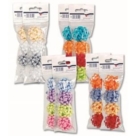Prasent cadeaustrikken mini bows opak, formaat 45 mm.