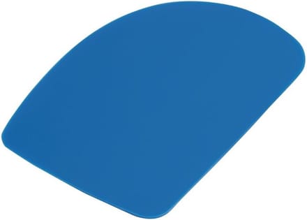 Deegschraper Vogue - 114 x 76 mm - Flexibele, kunststof Deegsteker - Blauw