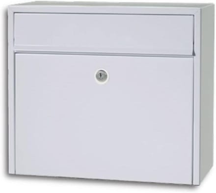 Brievenbus - Postbak - Post Ontvangen - Verzinkt Poedercoating - 330 x 390 mm - Wit