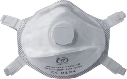 5 stuks - Stofmasker PSP 30-330 (HSD-C03V) FFP3 met uitblaasventiel (per 5 stuks)