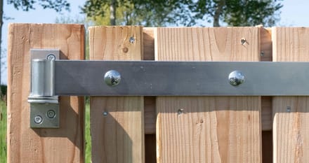 Wovar Duimheng RVS 60 cm Vierkante gaten Halve Maan | Per stuk