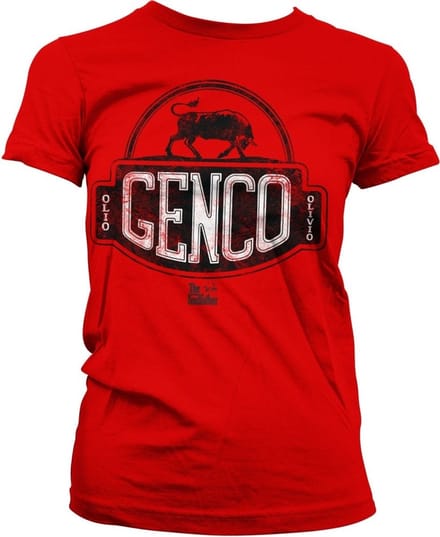 The Godfather Genco Olive Oil Girly Tee dames-T-shirt rood