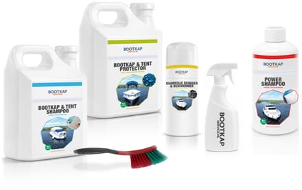 Bootkapservice - 5 liter Bundel - Bootkap - Bootzeil - Tent reiniger - Shampoo - Impregneermiddel
