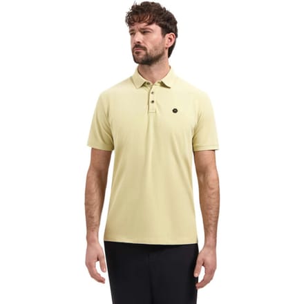 No Excess Polo short sleeve basic yellow