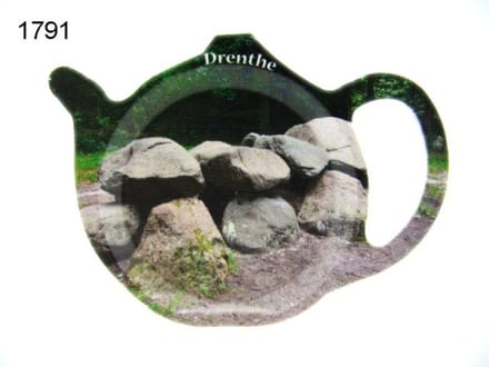 Geharo theetipje Drenthe hunebed – Melamine – 13 cm
