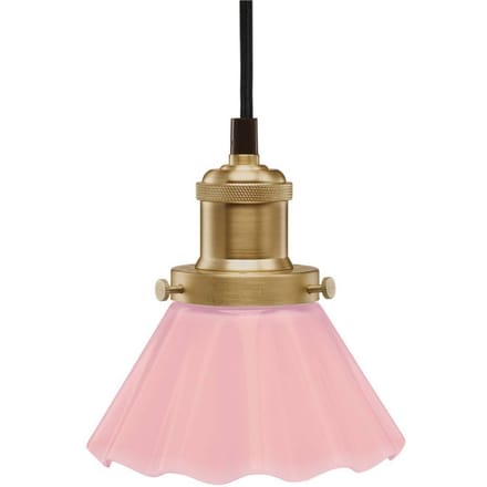 PR Home hanglamp August, Ø 15 cm, roze, stekker