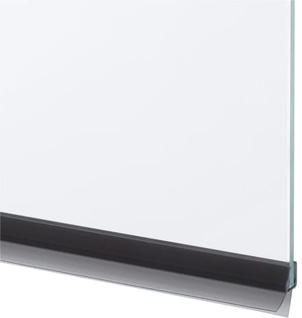 Sealskin - Lekstrip - Universeel horizontaal afdichtprofiel 6/8mm, 1 meter - Transparant zwart