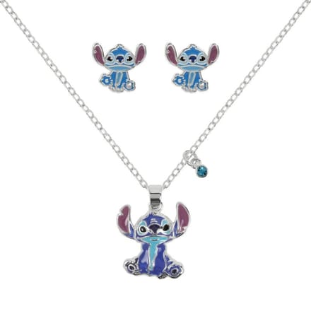 Lilo & Stitch Stitch Unisex Halsketting - zilverkleurig - Standard