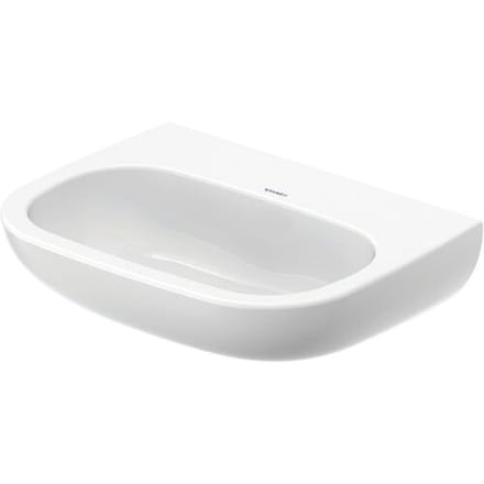 Duravit D-Code washbasin Med 60 cm without tap hole 2311600070