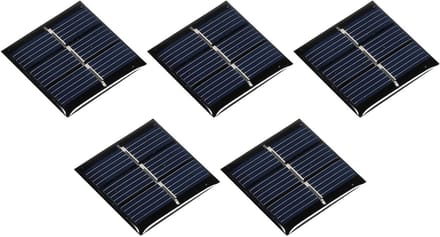 Mini Zonnecollectoren - Zonnecel Bouwpakket - Doe-het-zelf Energie - Polykristallijn Silicium - 30x30mm