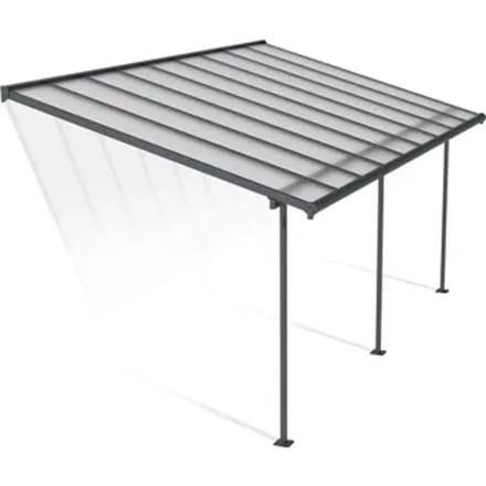 Palram | Canopia - Terrasoverkapping Sierra - Donkergrijs - 3x5,6m