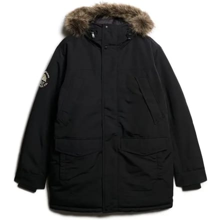Superdry City Padded Parka Winterjas Heren - Maat M
