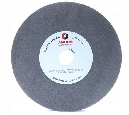 Andre T1 Serie - Keramische Slijpschijf - 250mm - 32mm Dikte - Zwart