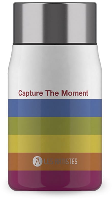 Les Artistes Paris - Food jar - 700ml - met lepel - geïsoleerd - Camera - LP-A2313