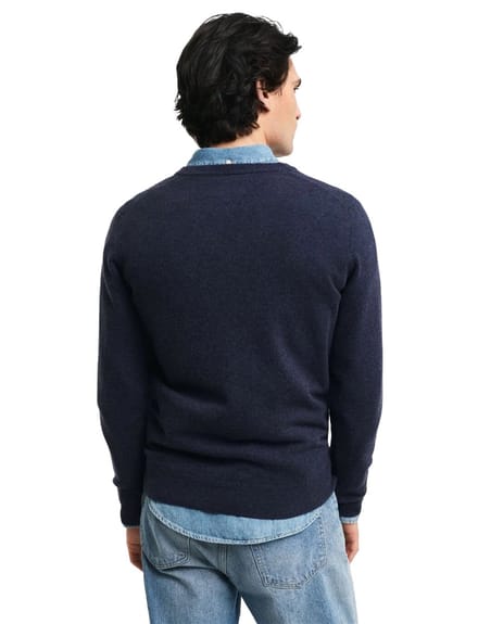 Gant trui donkerblauw