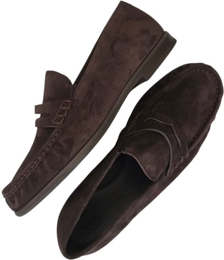 Paul Green moccassin bruin soft suede mocca (Maat - 7, Kleur - Bruin)