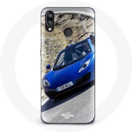 Coque - McLaren - Huawei P20 Lite - Souple - Sportif - Protection bleu