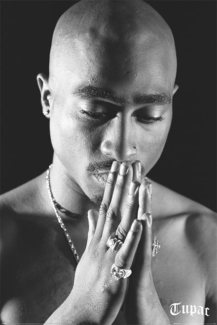 Tupac Pray Poster 61x91.5cm
