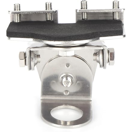 K3-66 Mobiele Antennevoet RVS 360 Graden Draaibare Antennebeugel voor Mobiele Auto black