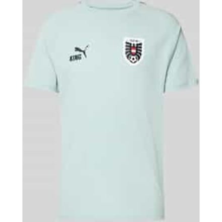 T-shirt met ronde hals model 'ÖFB KING'