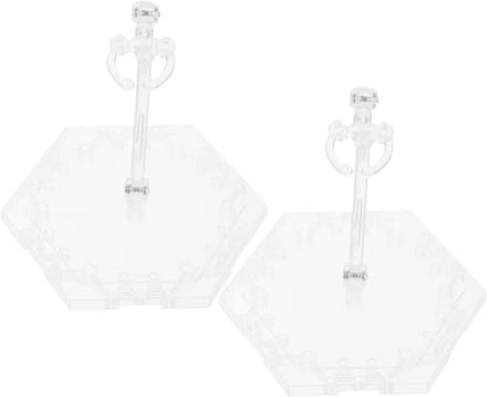 Actiefiguur Standaard - Display Houder - Figuren Presenteren - Verstelbaar Ontwerp - 15 x 12 x 12 cm - Transparant