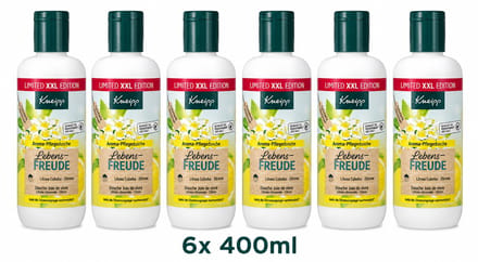 Kneipp - Douchegel - Levensvreugde - Citroen - 6x 400ml