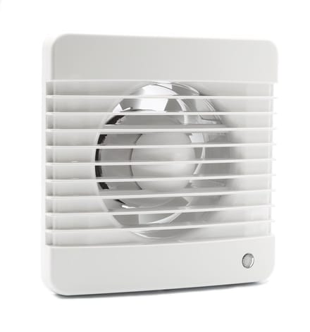 VoorVentilatie badkamer- en toiletventilator M 100 - Ø 100 mm - wit