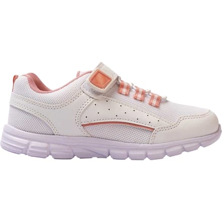 Firetrap Kindersneakers met klittenband (Wit/Roze)