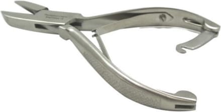 Pedicure / nageltang gebogen Medipharchem - RVS - Voor het knippen van nagels - Gebogen bek
