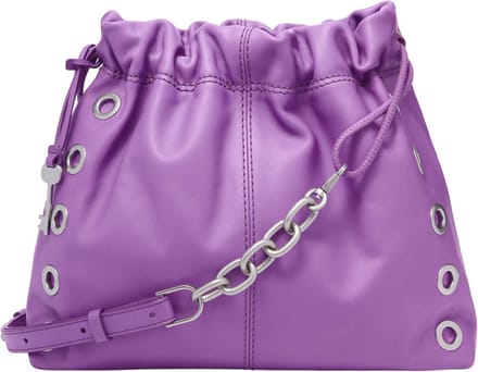 FOSSIL Schoudertas Gigi Drawstring Shoulder Bag Bright Purple Paars