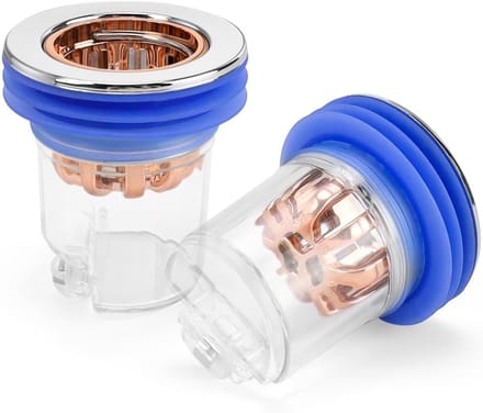 2x Universele Doucheputstop Geurvanger & Haarvanger voor Afvoer (32-44mm)