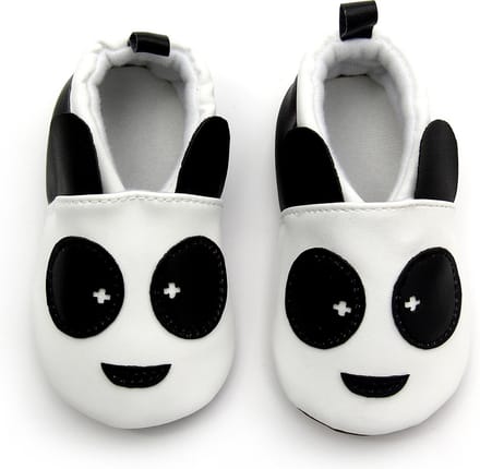 Babyslofjes van Baby-Slofje - Panda - 6-12 maanden