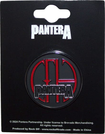 Pantera - Cowboys From Hell Logo Pin - Zwart