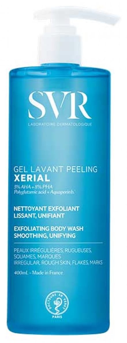 SVR Xérial Gel Lavant Peeling 400 ml
