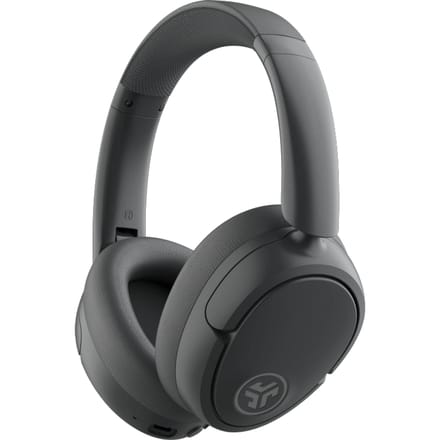 JLab Jbuds Lux ANC Draadloze Koptelefoon Bluetooth - Active Noise Cancelling Over Ear Hoofdtelefoon - 70 uur Batterijduur - Be Aware Audio - Multipoint - Aanpasbare Equalizer - Inklapbaar - Zwart