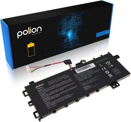 POLION - ASUS VivoBook V5000F Baterij - 4150mAh - Li-Poly - 2 cellen