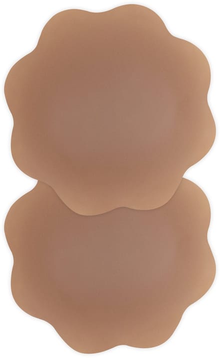 MAGIC Bodyfashion Flower Nipples Dames BH accessoire - Mocha - Maat S/M