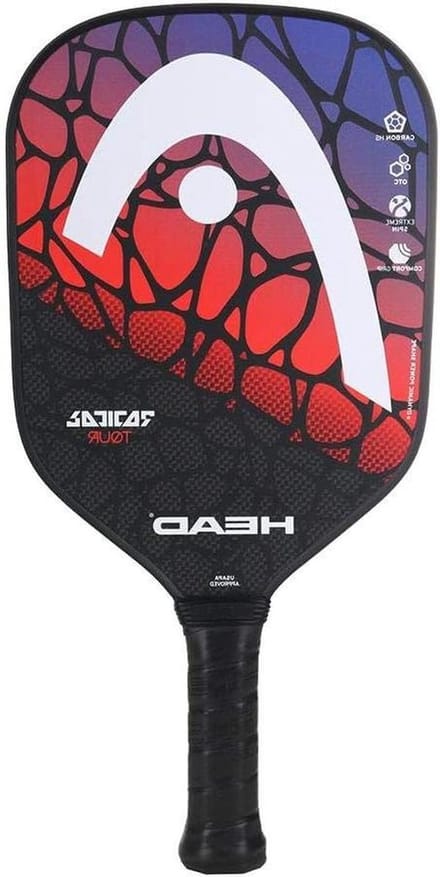 Pickleball Paddle - Sport Racket - Wedstrijd Spelen - Extreme Spin Texture - 408 mm Lengte - Gedurfd