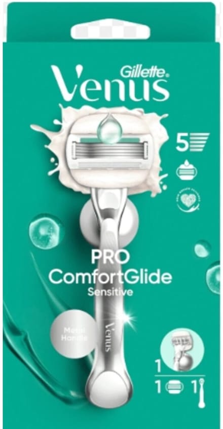 Gillette Venus Scheersysteem ComfortGlide Sensitive - 1 set