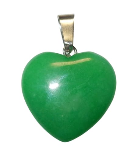 Groen Agaat Hartje Hanger