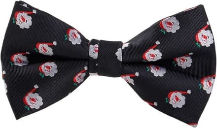 Kerst vlinderdas - bow tie - vlinderstrik kerstmis - heren - verstelbaar - Kerstman